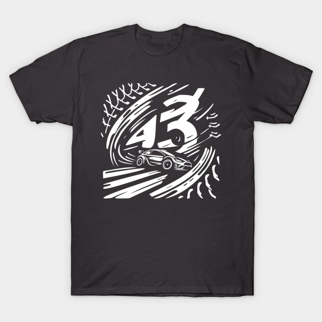 Ken Block 43 T-Shirt by For HerHim